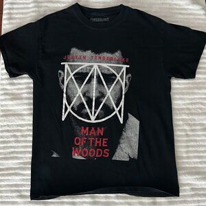 Justin Timberlake "Man Of The Woods" 2018-19 Tour 2-Sided T-Shirt Men's M